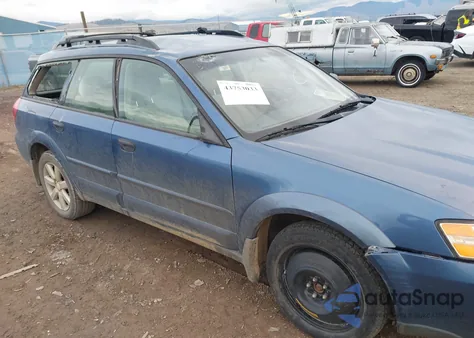 2007 Subaru Outback 2.5I из США, поврежденный, VIN 4S4BP61C577337745